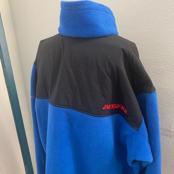 Columbia Jayhawks Full Zip Fleece Men’s Sz XL - Picture 10 of 12